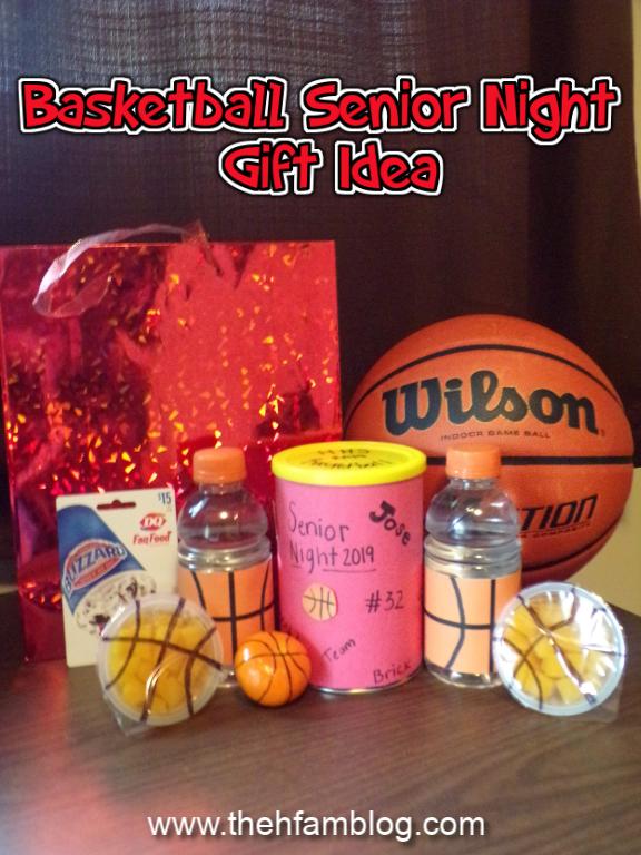 diy basketball senior night gifts